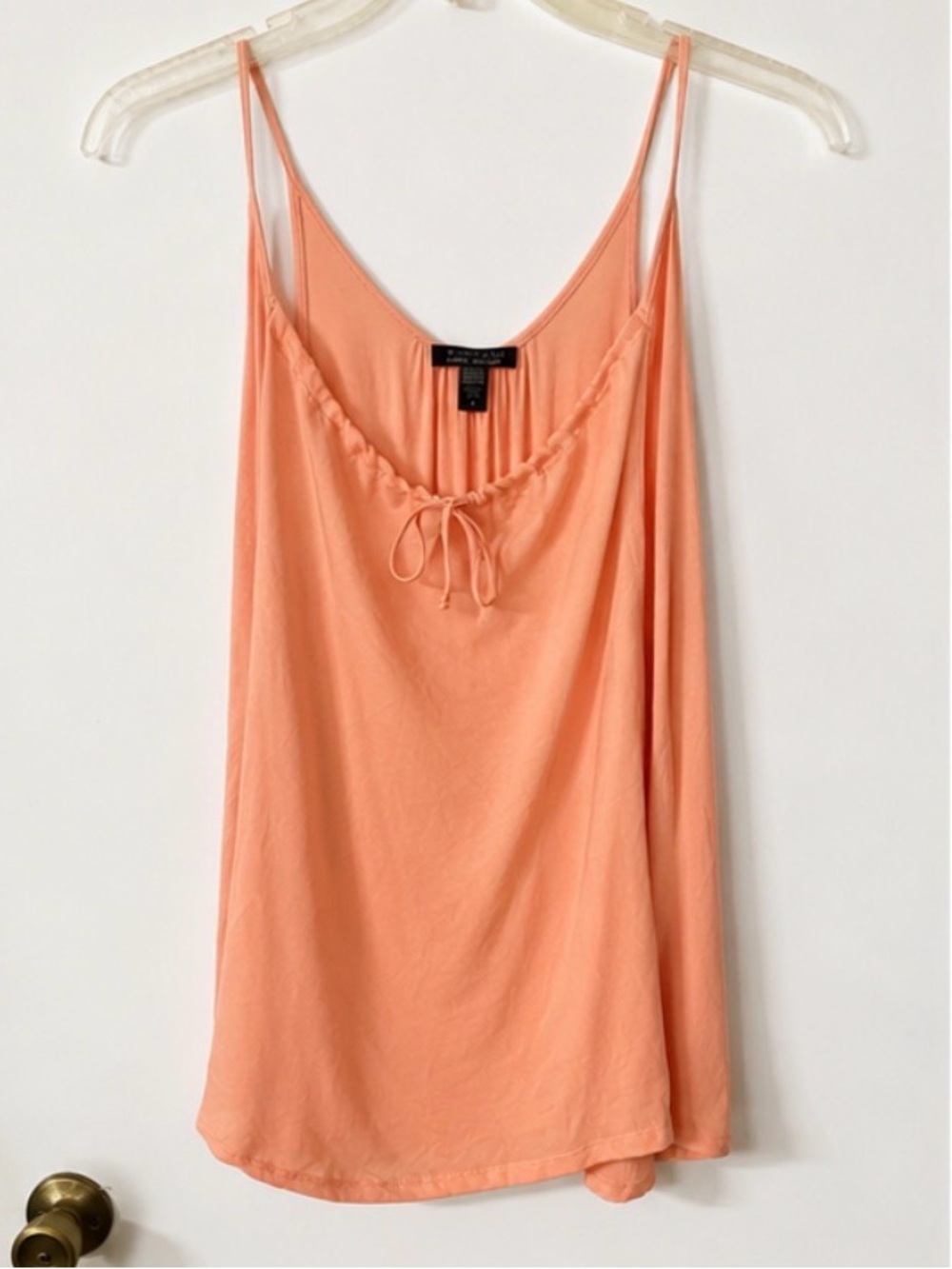 Midnight by Carole Hochman Peach Modal Swing Tank Top | Medium